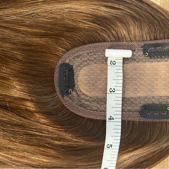 100% Human Hair Topper Small Base New Never Worn no tags - Picture 15 of 16